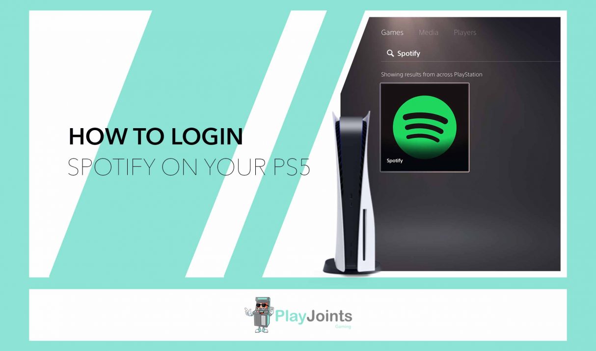 How to Login Spotify on your PS5